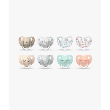 SUAVINEX CHUPETE SILICONA ANATOMICO  CLASICO 6 - 18 MESES 2 UNIDADES