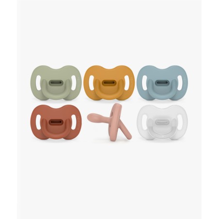 SUAVINEX CHUPETE TODOSILICONA FISIOLOGICO  0-6 M 1 UNIDAD